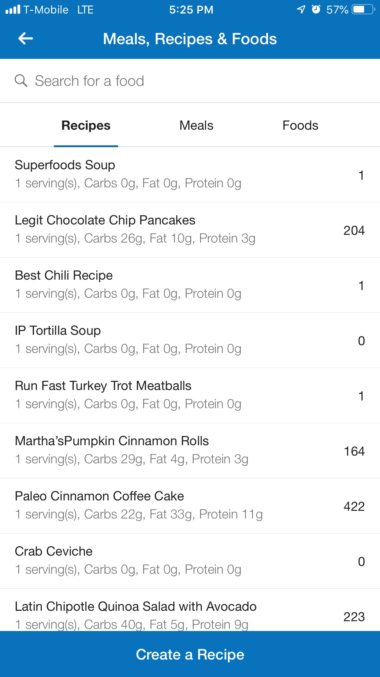 Entering Recipes In Myfitnesspal Focused And Fit Nutrition