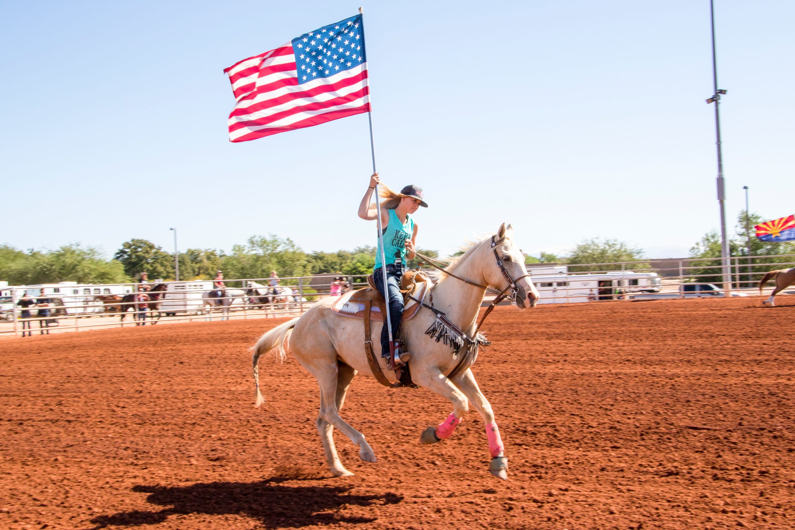 rodeo flag